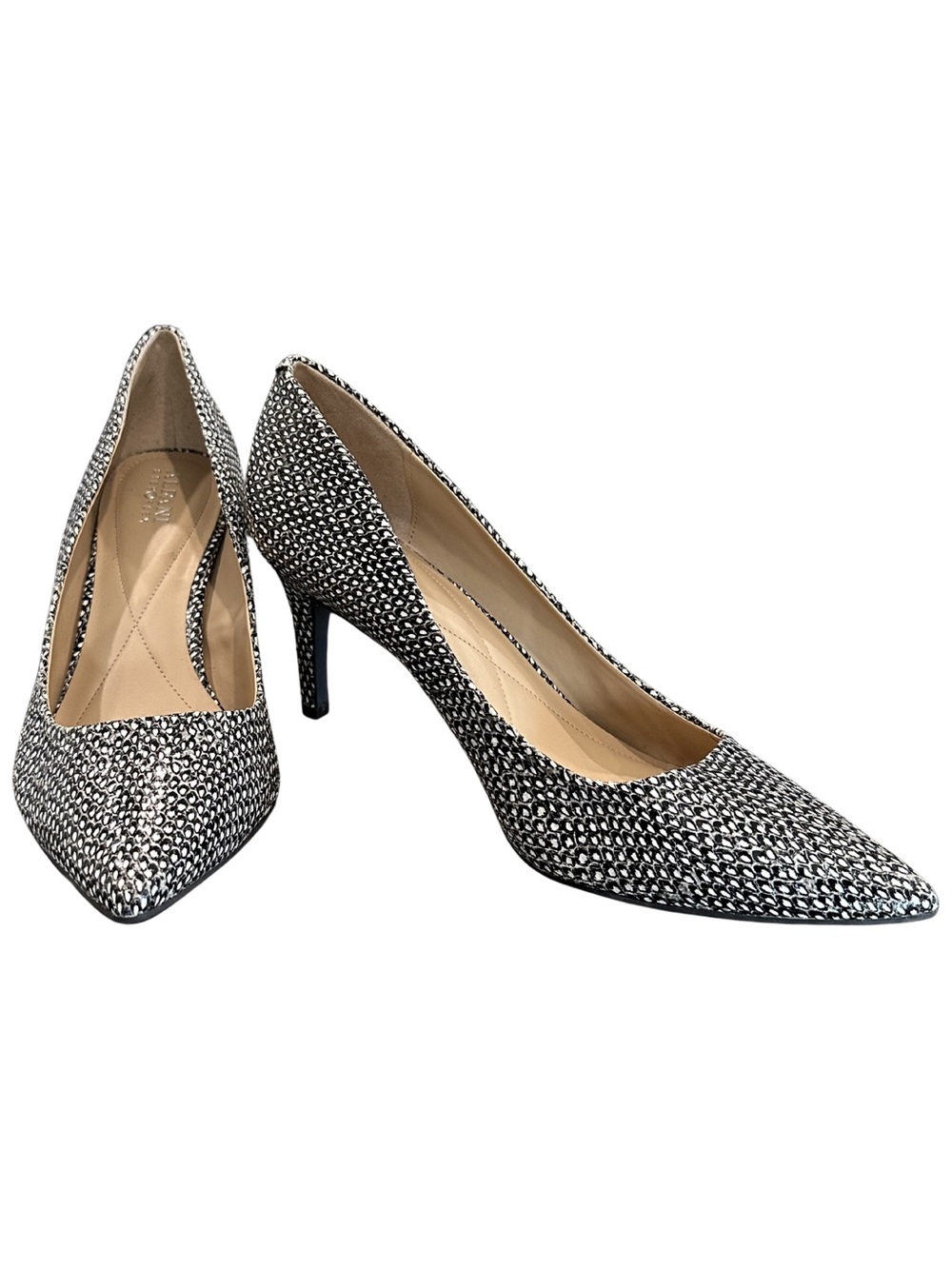 Alfani Women's Jeules Step 'N Flex 3” High Heel Snakeskin Pumps Size 11